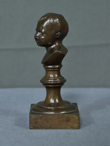 BRONZE STATUETTE after JA HOUDON