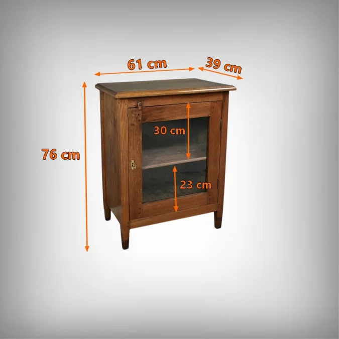 Petite Vitrine en Teck, Inde – 1re partie XXe