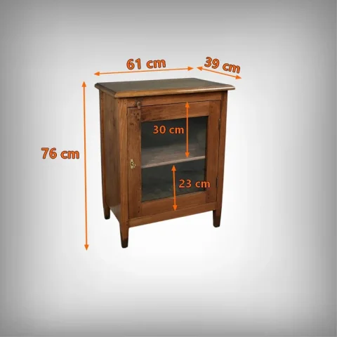 Petite Vitrine en Teck, Inde – 1re partie XXe