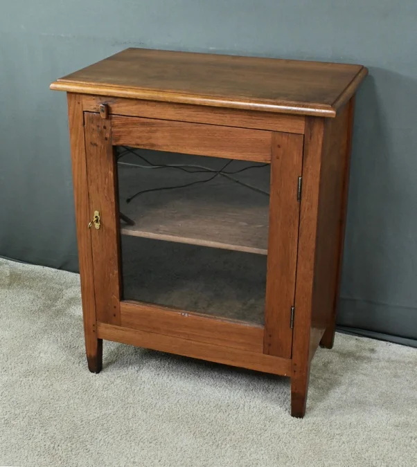 Petite Vitrine en Teck, Inde – 1re partie XXe