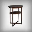 Guéridon en Hêtre, par J. Hoffmann, Maison Thonet, Art Déco – 1930