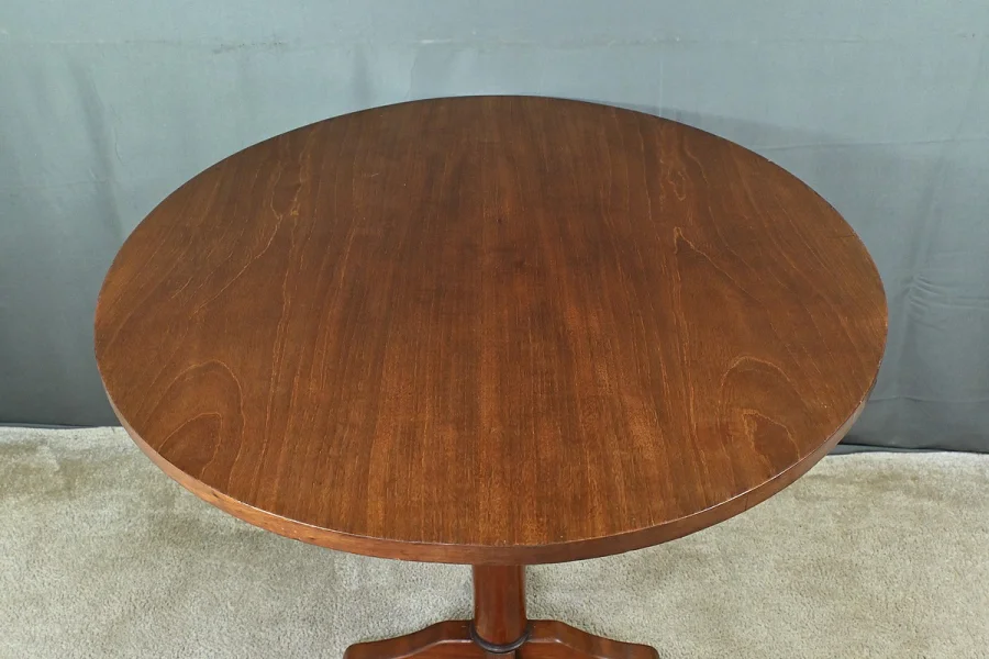 Table Guéridon en Acajou – Début XXe