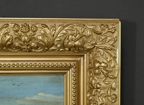 Paire de Tableaux « Scènes Campagnardes », signés A. Minne – Fin XIXe