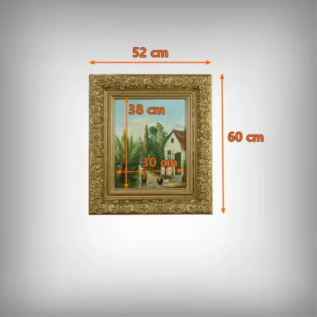 Paire de Tableaux « Scènes Campagnardes », signés A. Minne – Fin XIXe