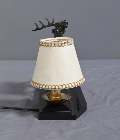 Lampe de Table « Cerf » Art Déco – 1930