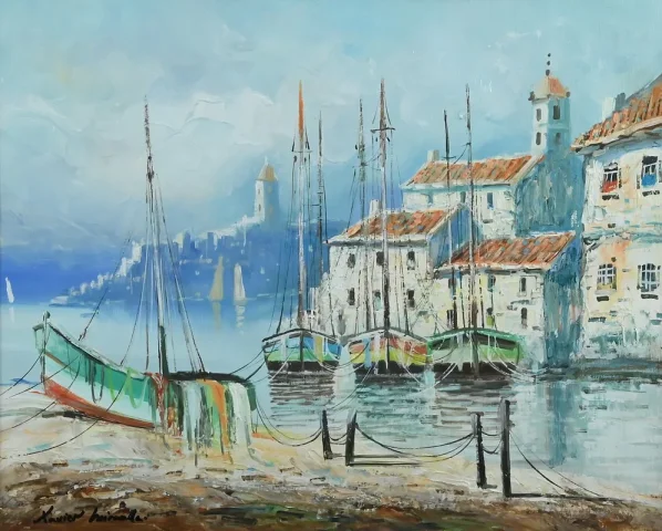 PAINTING signed XAVIER MIRANDA