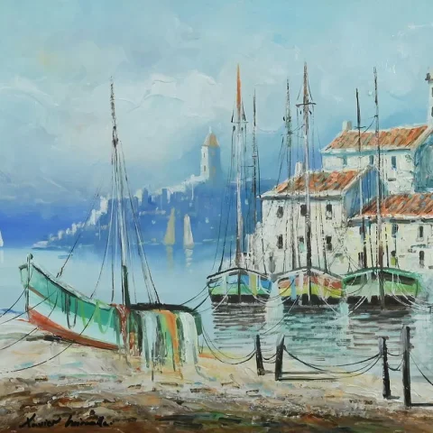 PAINTING signed XAVIER MIRANDA