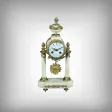 Pendule en Marbre et Bronze, style Louis XVI, Horlogerie Mougin,1889 – 2ème partie XIXe
