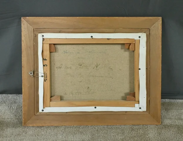 МАСЛО НА ХОЛСТЕ, подписано JJ DUBUC 1980