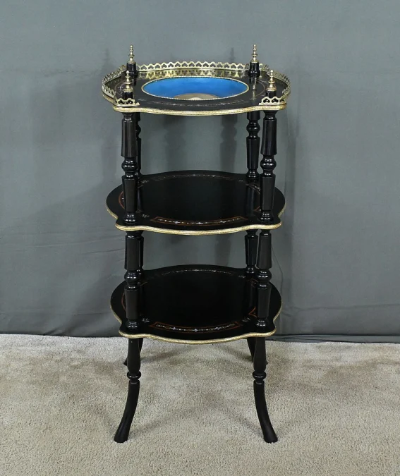 NAPOLEON III PERIOD THREE TIER STAND