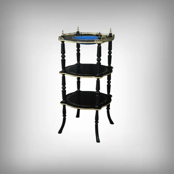 NAPOLEON III PERIOD THREE TIER STAND