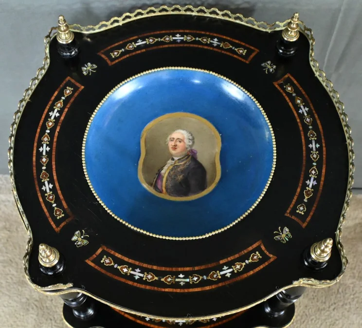NAPOLEON III PERIOD THREE TIER STAND