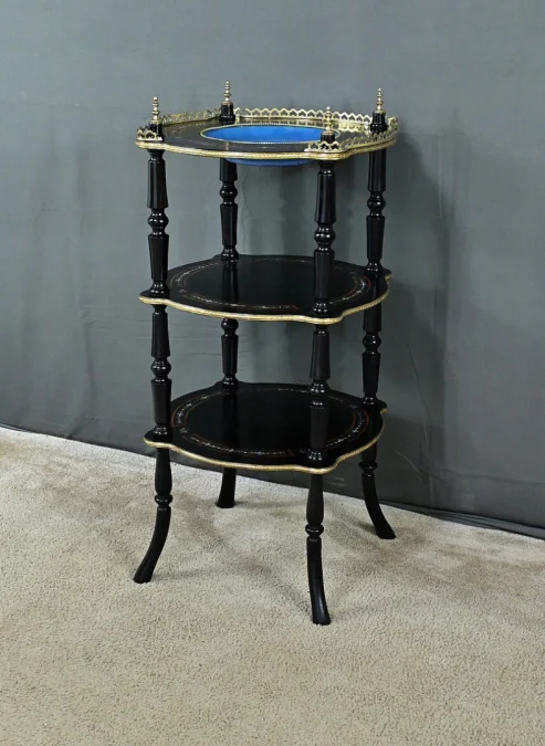 NAPOLEON III PERIOD THREE TIER STAND