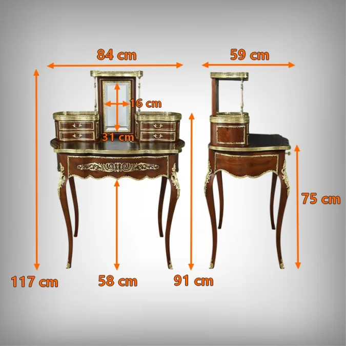 ナポレオン3世時代の女性用デスク