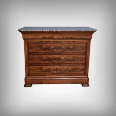LOUIS PHILIPPE STYLE CHEST OF DRAWERS