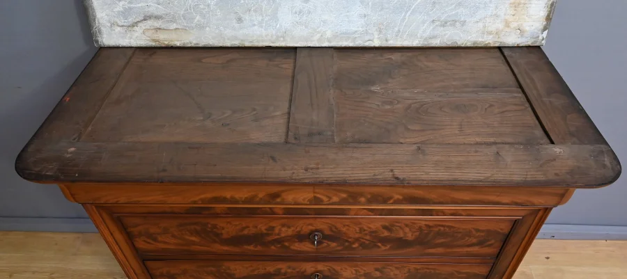 LOUIS PHILIPPE STYLE CHEST OF DRAWERS