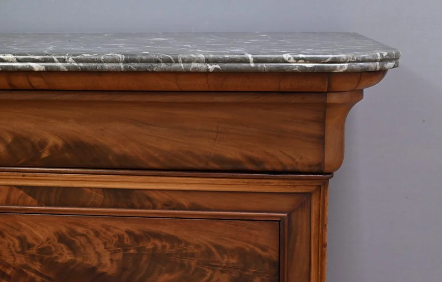 LOUIS PHILIPPE STYLE CHEST OF DRAWERS