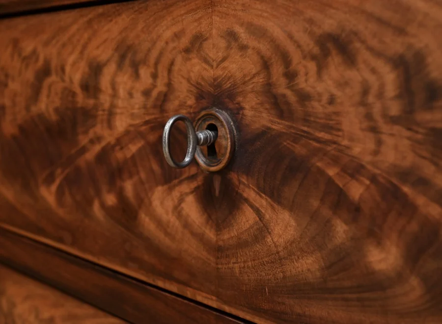 LOUIS PHILIPPE STYLE CHEST OF DRAWERS