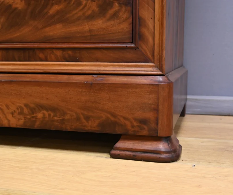 LOUIS PHILIPPE STYLE CHEST OF DRAWERS
