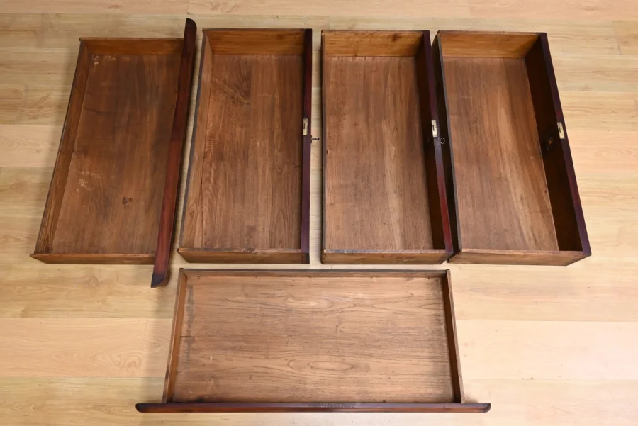 LOUIS PHILIPPE STYLE CHEST OF DRAWERS