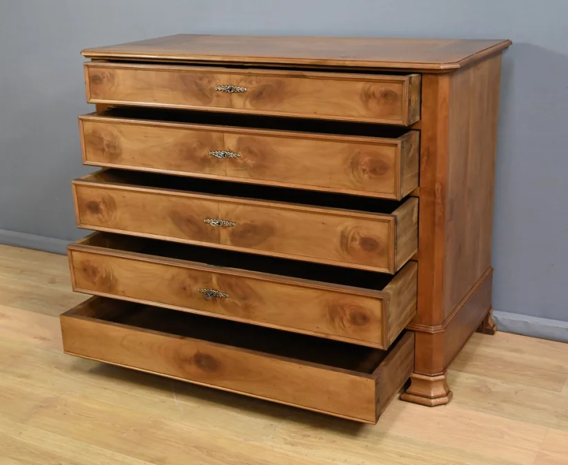 Commode en Merisier, style Louis-Philippe – 1900