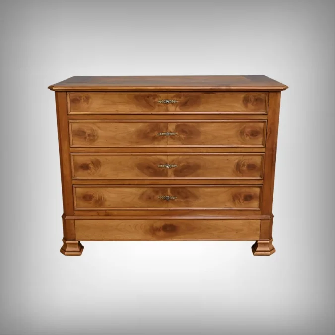 Commode en Merisier, style Louis-Philippe – 1900
