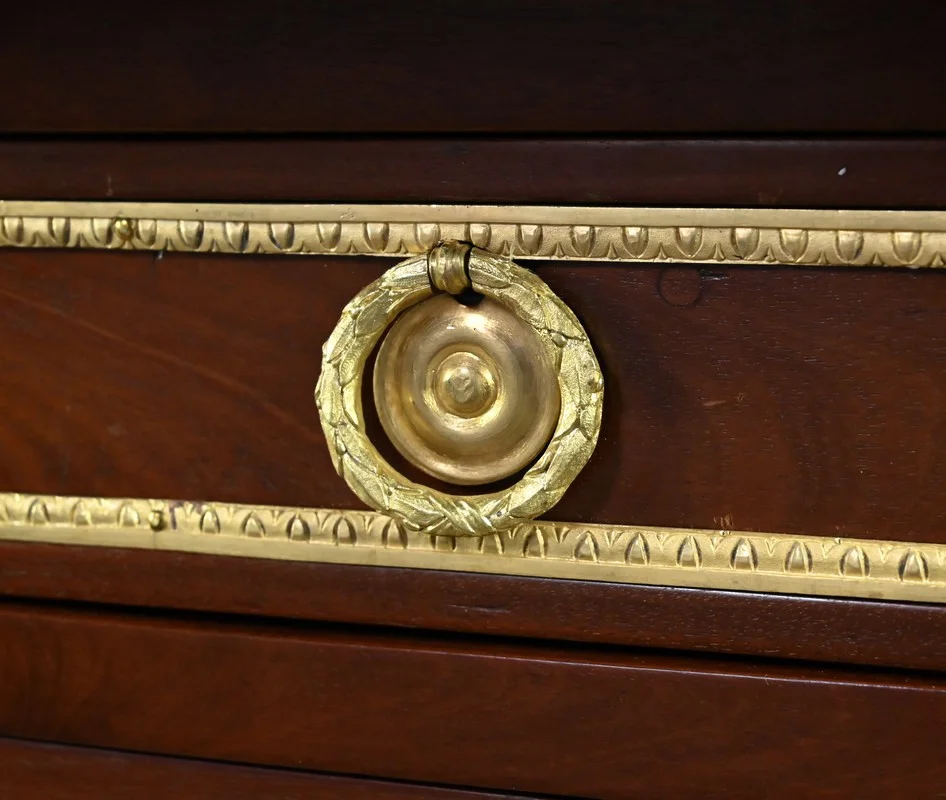 Semainier en placage d’Acajou, époque Louis XVI – Fin XVIIIe