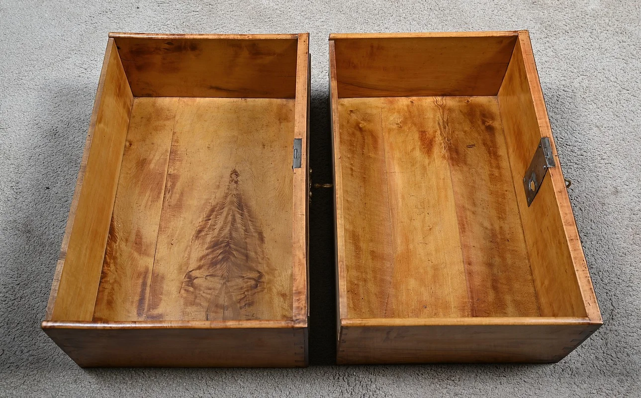 Petit Meuble Vitrine en Acajou, style Louis XVI – Fin XIXe