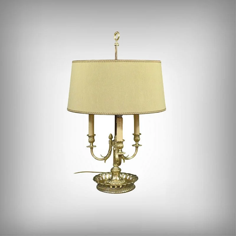 LOUIS XVI STYLE BOUILLOTTE LLAMP