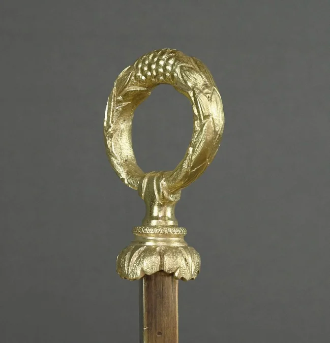 Grande Lampe Bouillotte en Bronze Doré, style Louis XVI – 1ère partie XXe