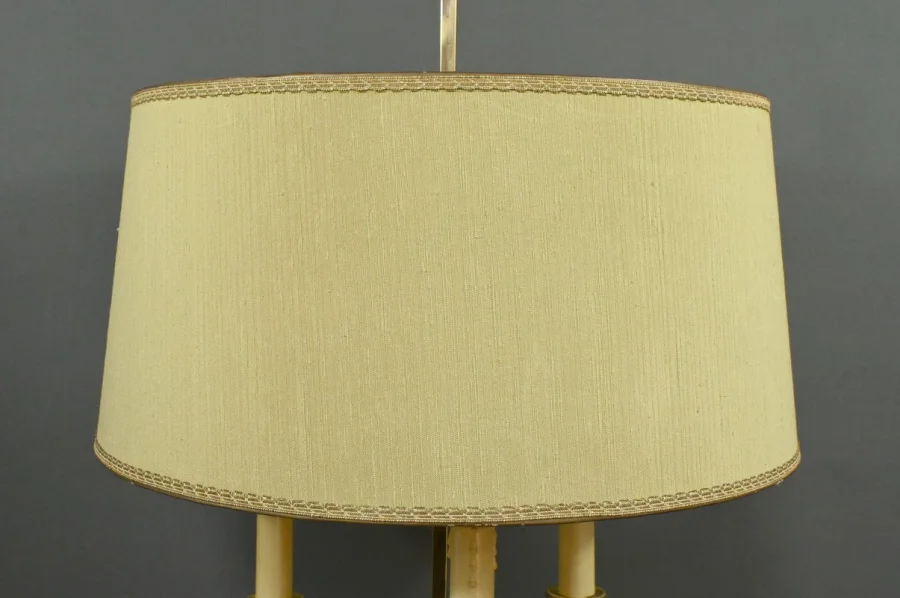 Grande Lampe Bouillotte en Bronze Doré, style Louis XVI – 1ère partie XXe