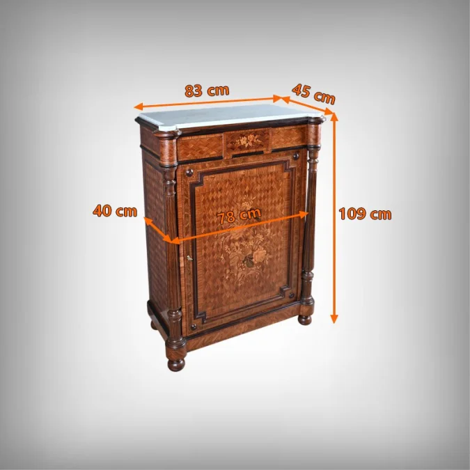 NAPOLEON III PERIOD CABINET
