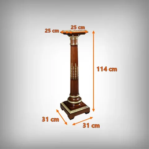 ナポレオン3世様式の柱