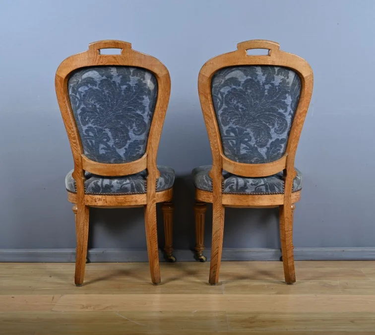 Paire de Chaises en Chêne, style Louis-Philippe – Milieu XXe
