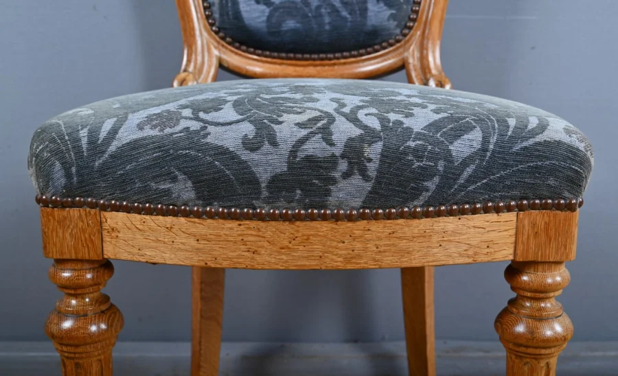 Paire de Chaises en Chêne, style Louis-Philippe – Milieu XXe