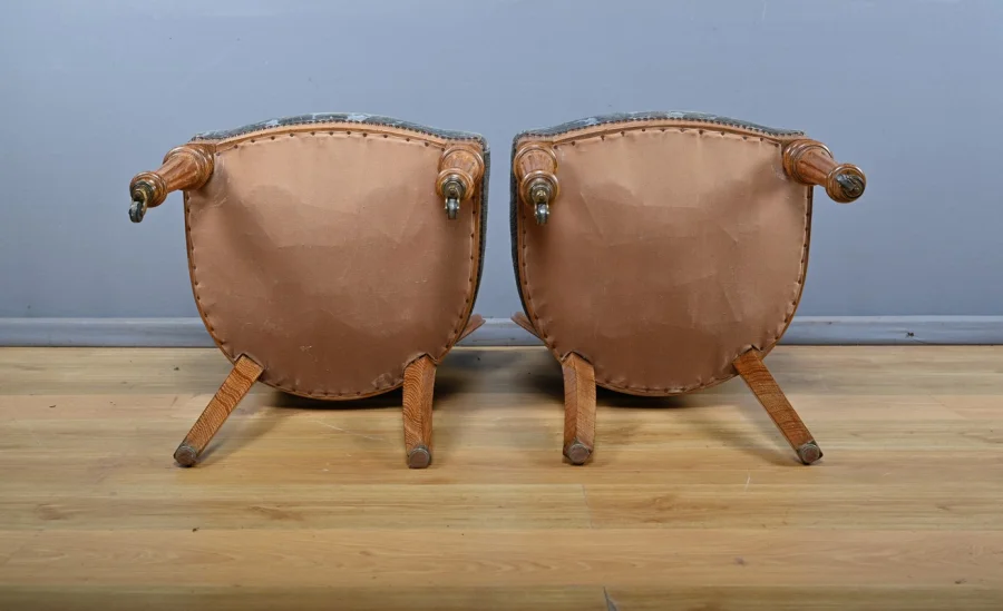 Paire de Chaises en Chêne, style Louis-Philippe – Milieu XXe
