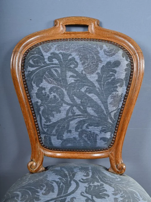 Paire de Chaises en Chêne, style Louis-Philippe – Milieu XXe
