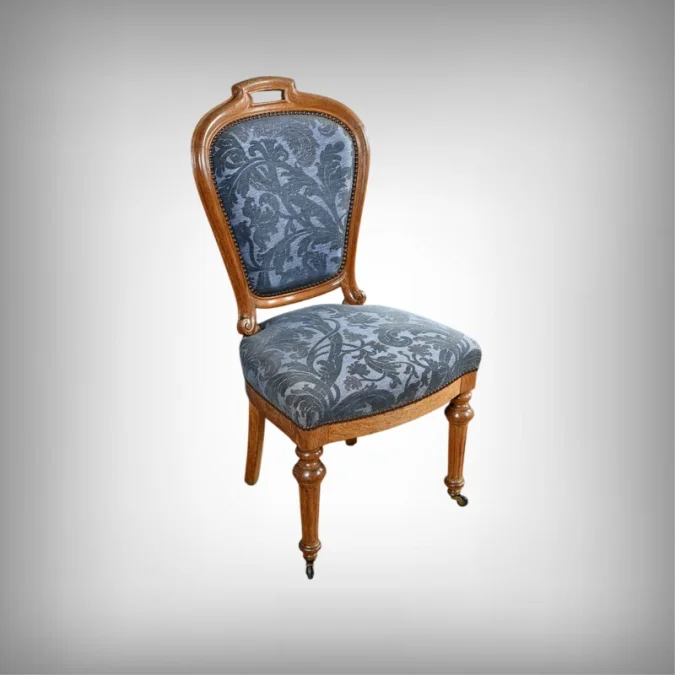 Paire de Chaises en Chêne, style Louis-Philippe – Milieu XXe