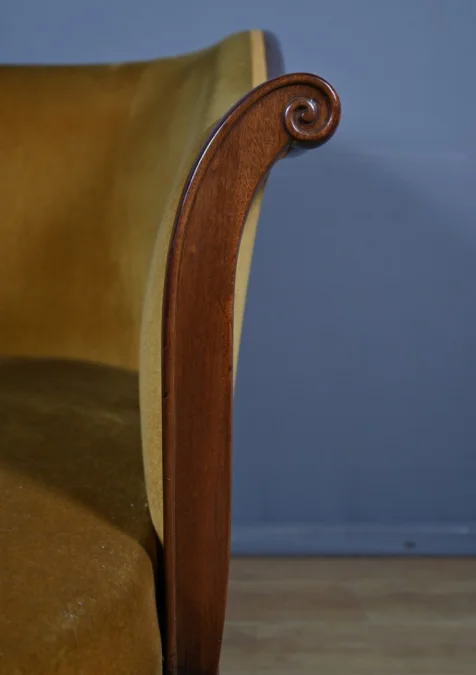 FRENCH RESTAURATION PERIOD CHAISE LONGUE