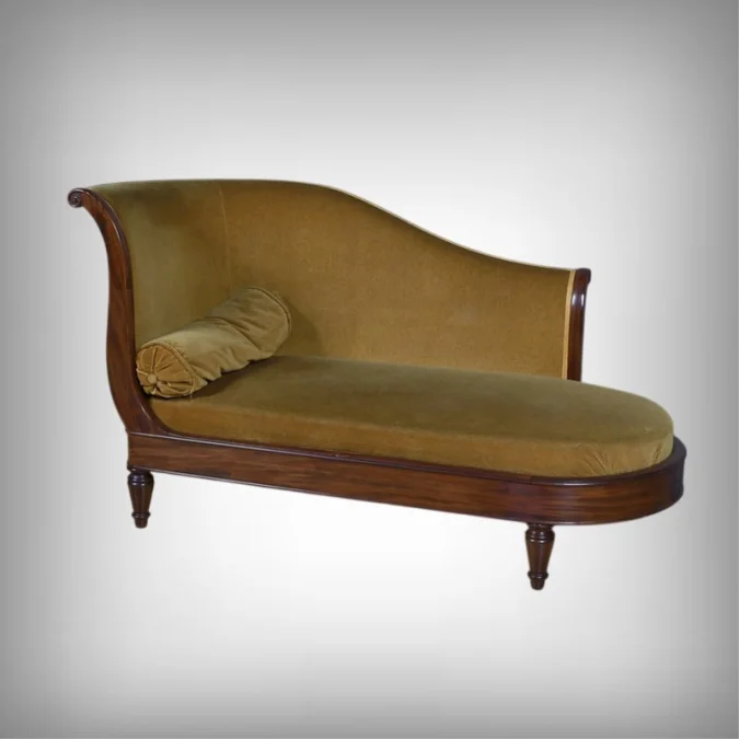 FRENCH RESTAURATION PERIOD CHAISE LONGUE