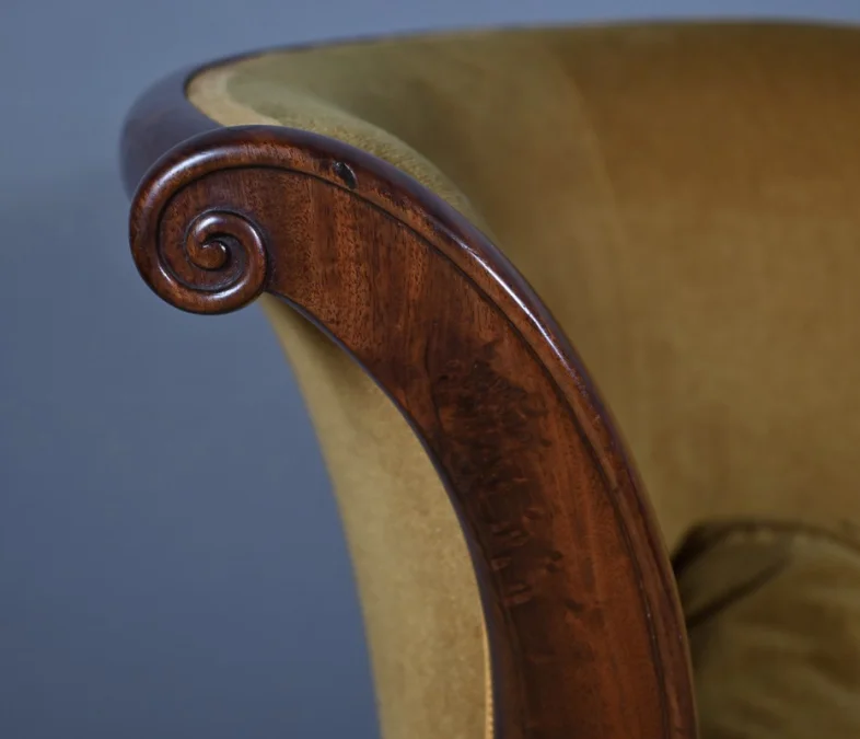 FRENCH RESTAURATION PERIOD CHAISE LONGUE