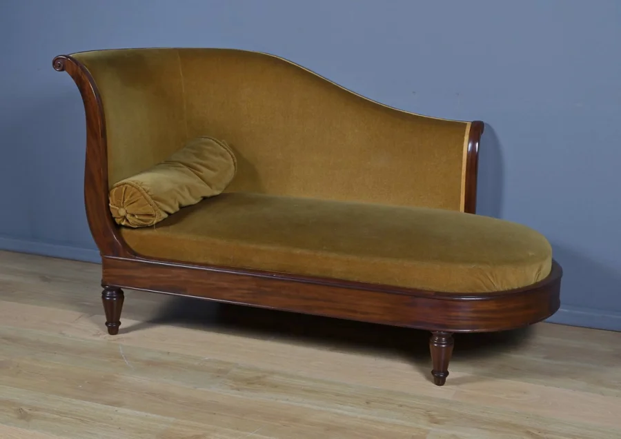 FRENCH RESTAURATION PERIOD CHAISE LONGUE