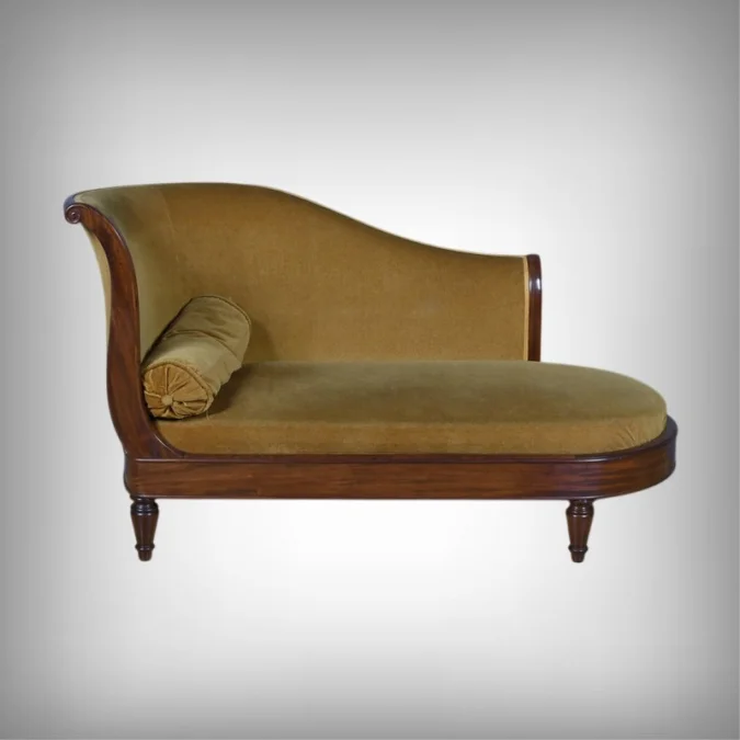 FRENCH RESTAURATION PERIOD CHAISE LONGUE