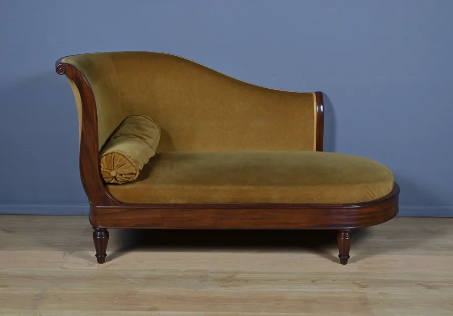 FRENCH RESTAURATION PERIOD CHAISE LONGUE