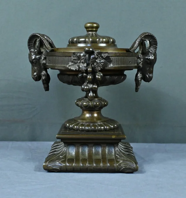 NAPOLEON III PERIOD BRONZE URN