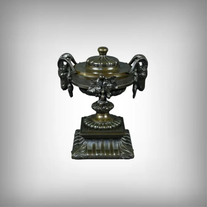 NAPOLEON III PERIOD BRONZE URN