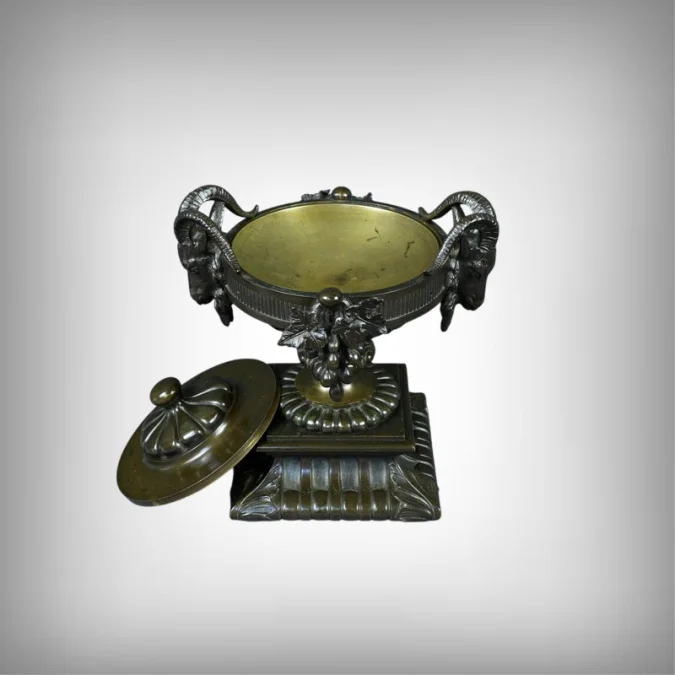 NAPOLEON III PERIOD BRONZE URN