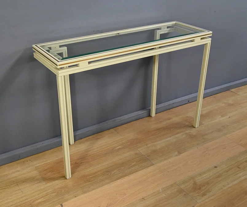 Ensemble Miroir & Console, signés Pierre Vandel – 1970