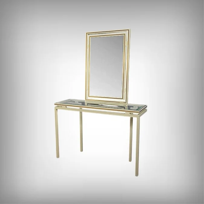 Ensemble Miroir & Console, signés Pierre Vandel – 1970