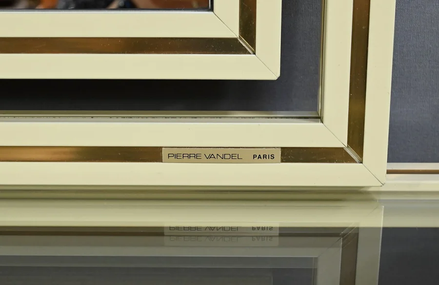 Ensemble Miroir & Console, signés Pierre Vandel – 1970